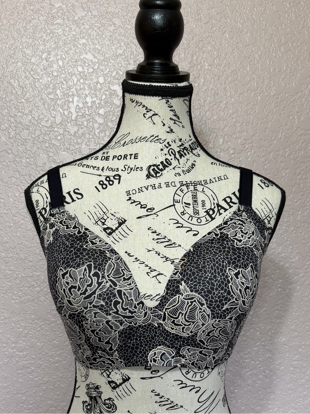 Knix WingWoman Contour Bra - Lace Peony - NWOT